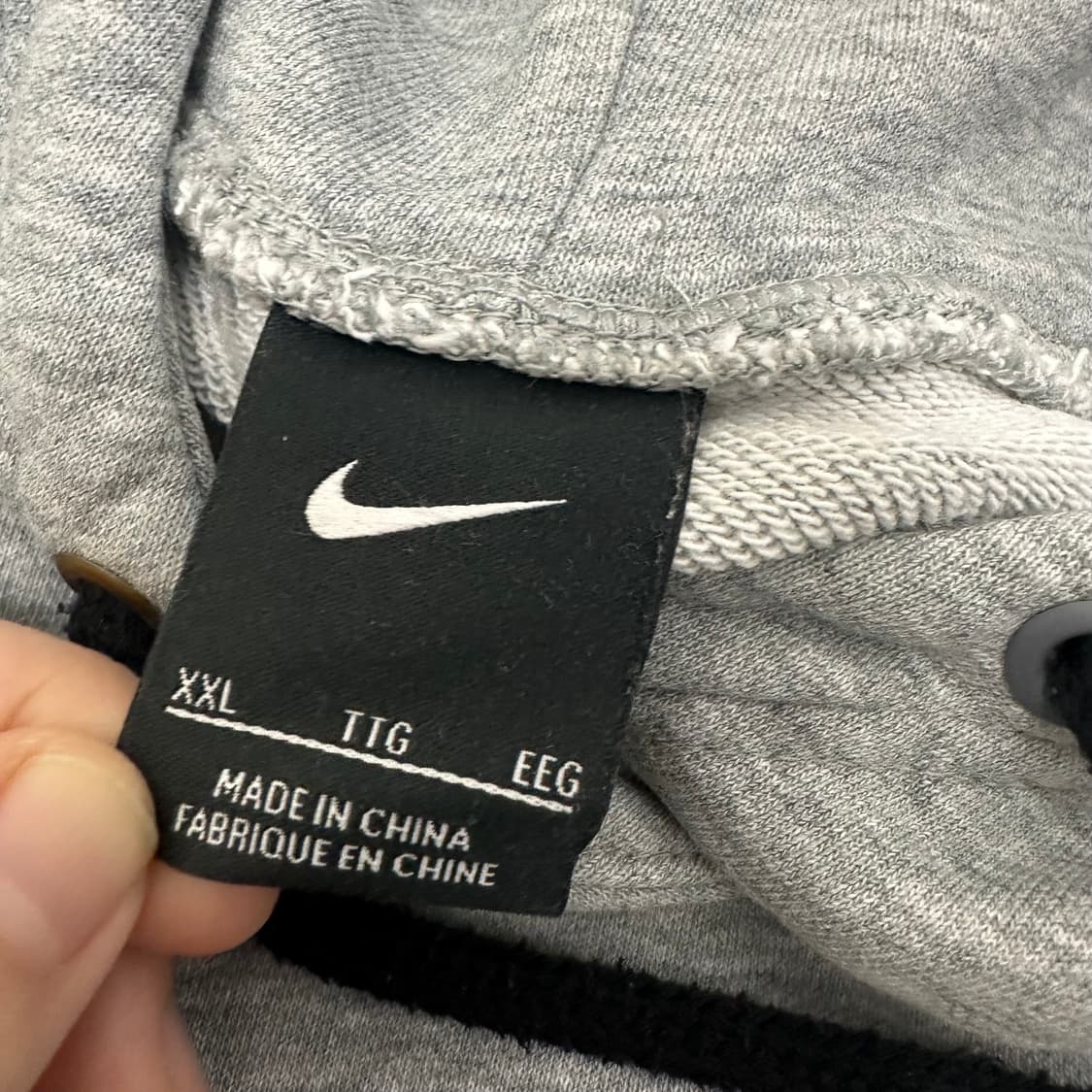 NIKE 나이키 FREAK 후드티 그레이 2XL 상품이미지3