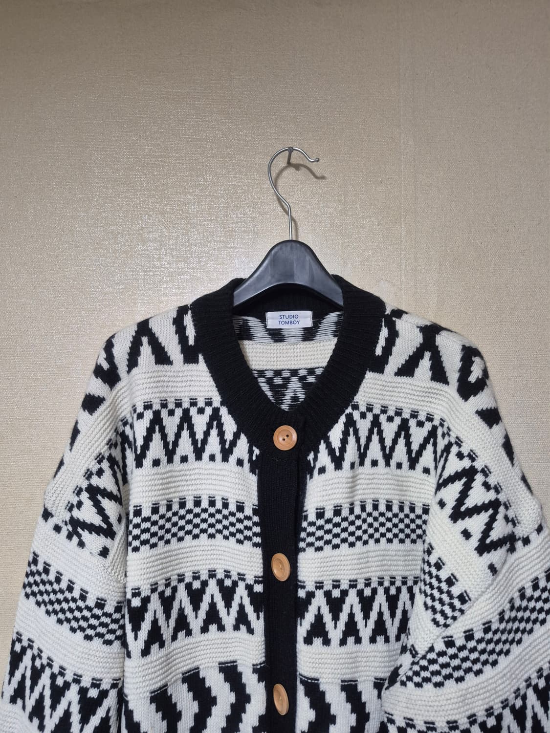 스튜디오톰보이 에스닉패턴 가디건 상품이미지2