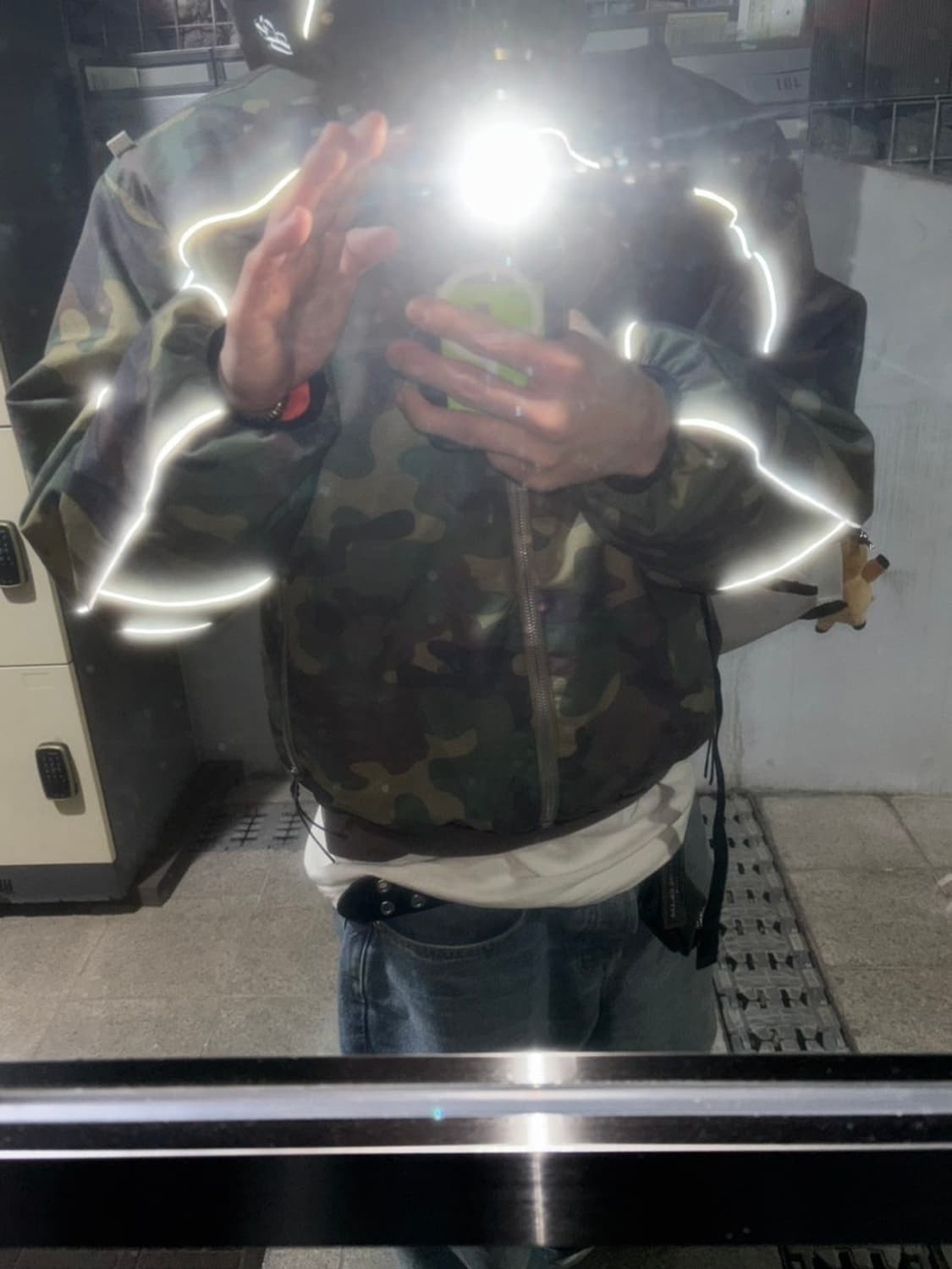 [S]페치 선데이 카모 프리마로프트 웜업 자켓 상품이미지3