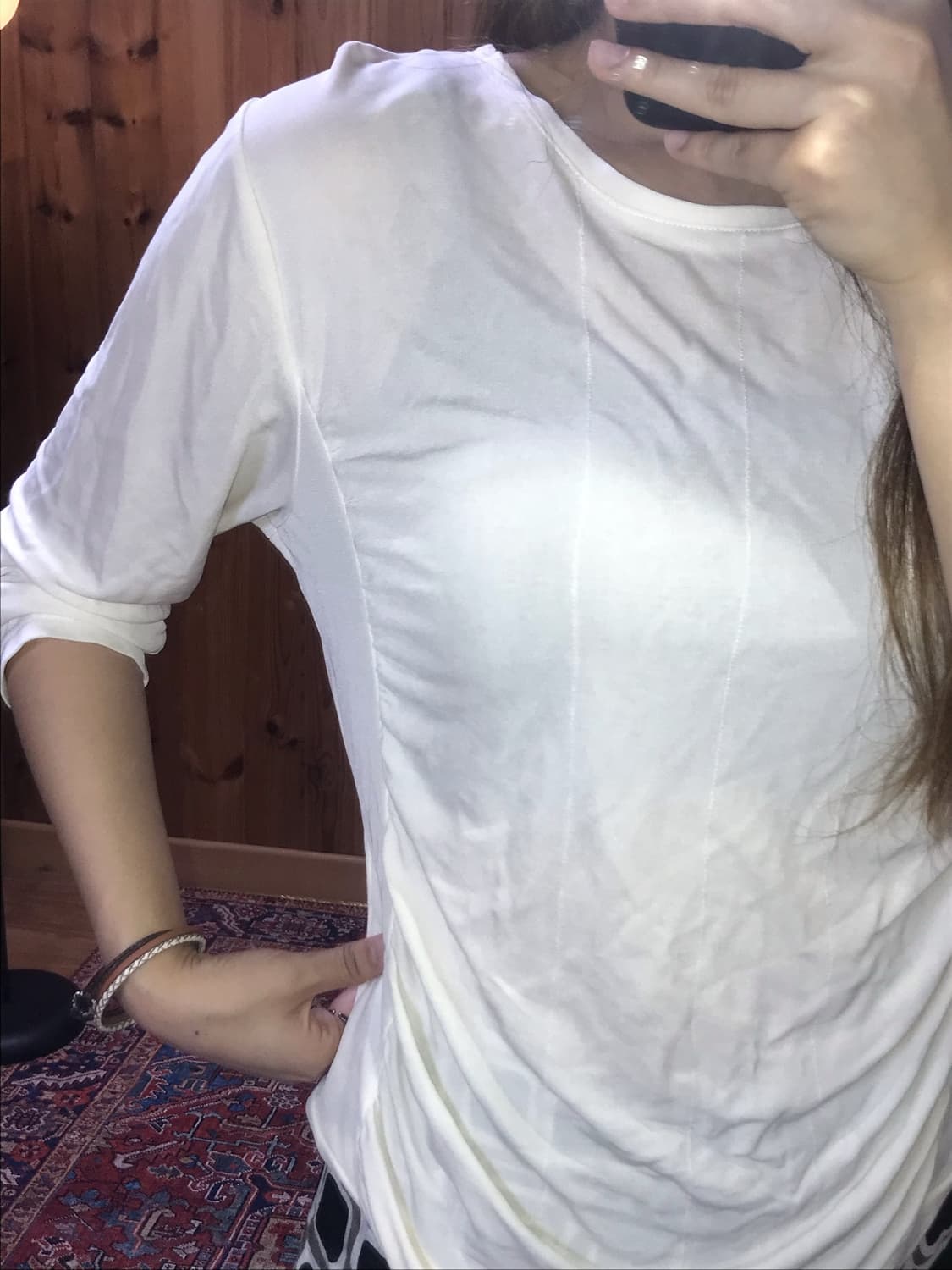 0014 - Silky line Tee 상품이미지2