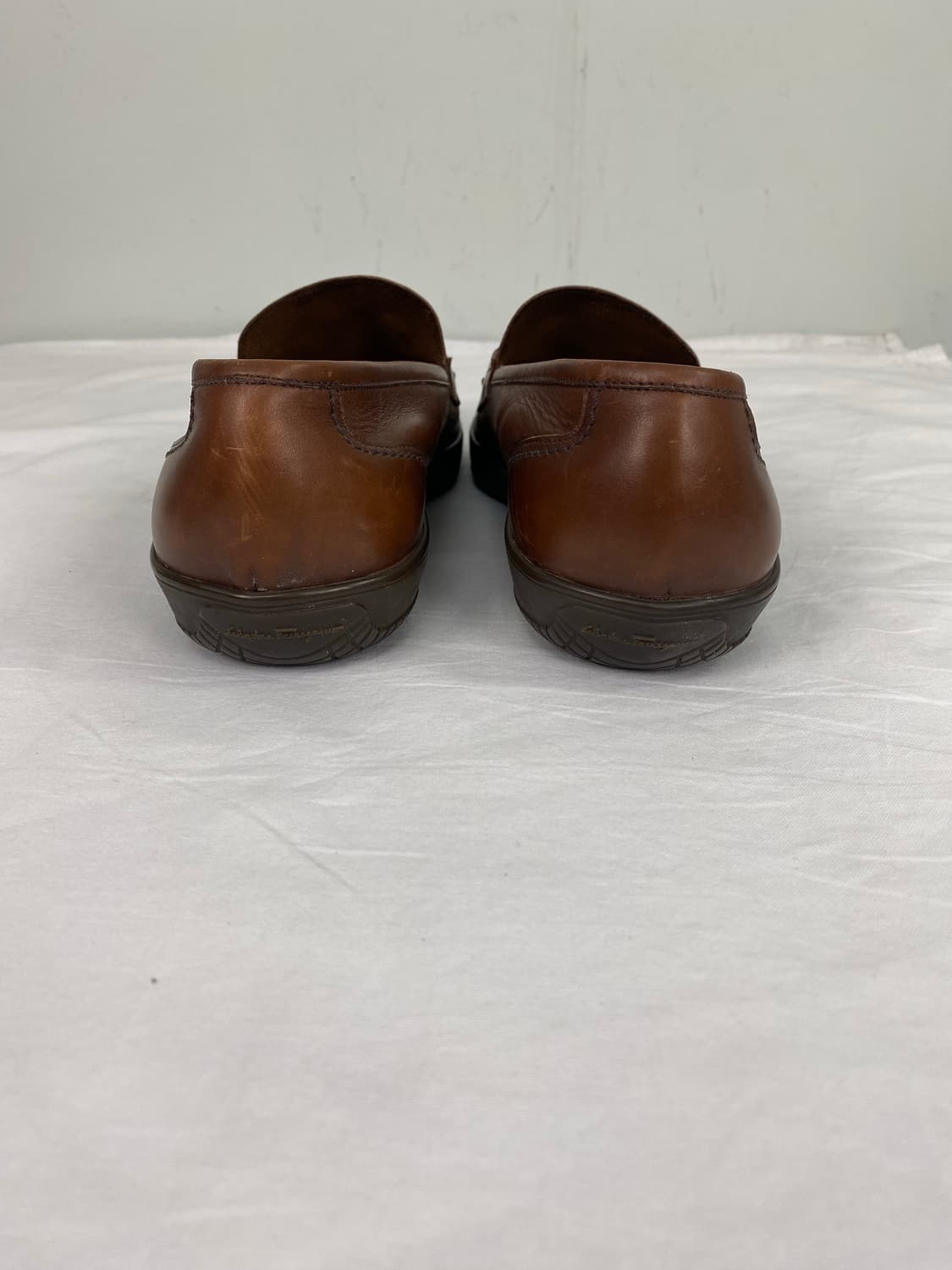 페라가모 간치니 브라운 가죽 로퍼 265 <63> 상품이미지3