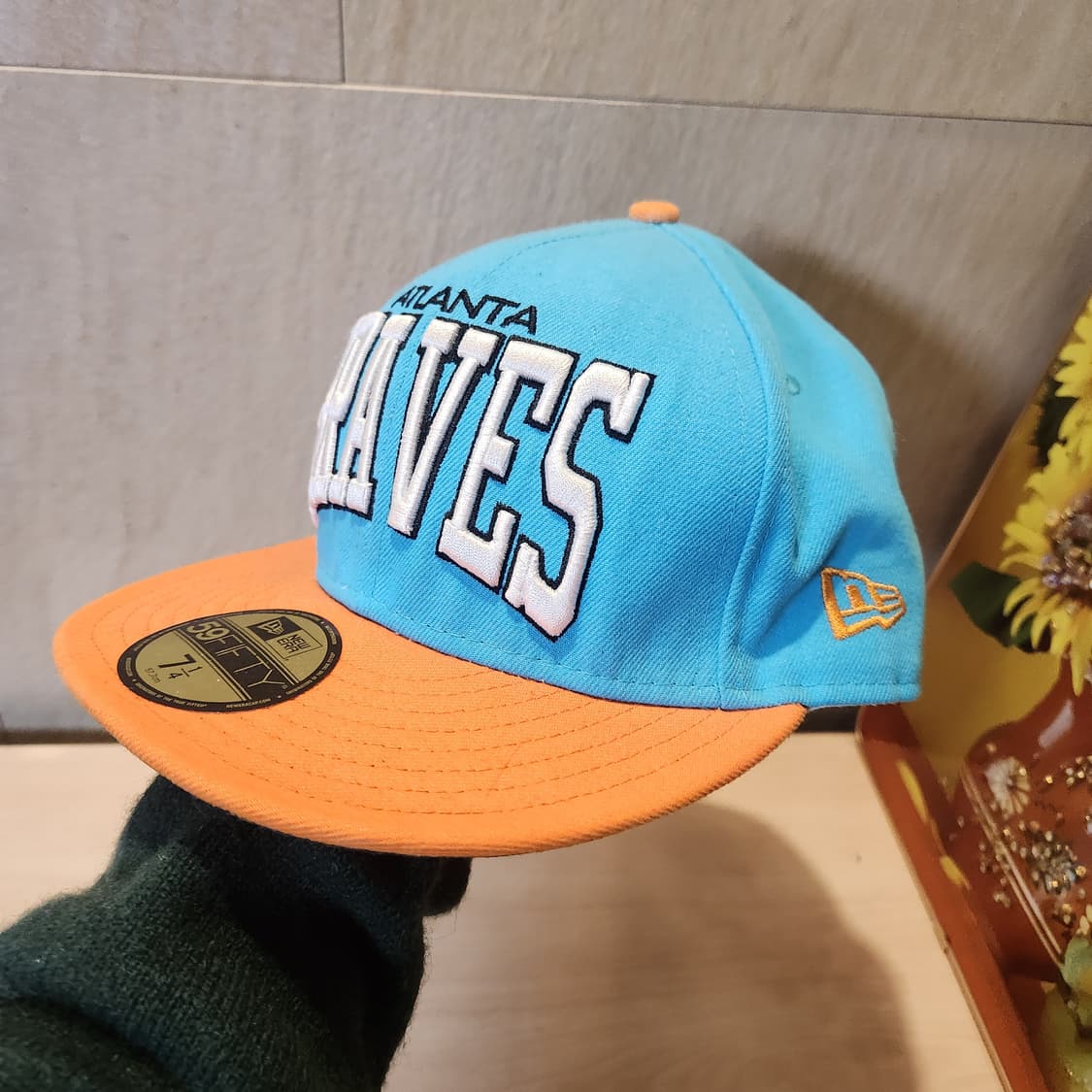 New Era 59FIFTY 샌프란시스코 자이언츠 캡 🧢 그레이×옐로우 상품이미지9