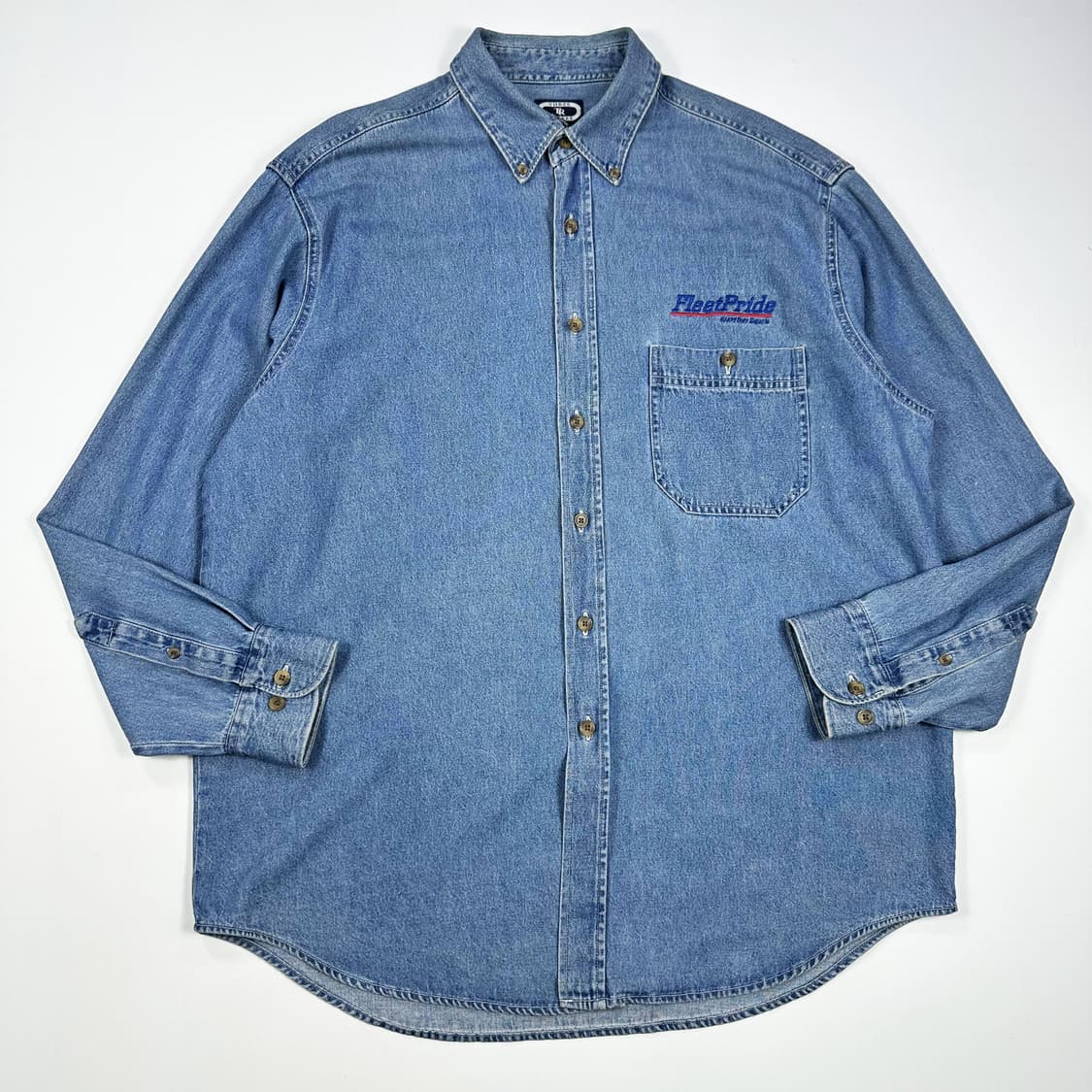 VTG 빈티지 올드스쿨 오버핏 데님셔츠 실측XL 상품이미지1