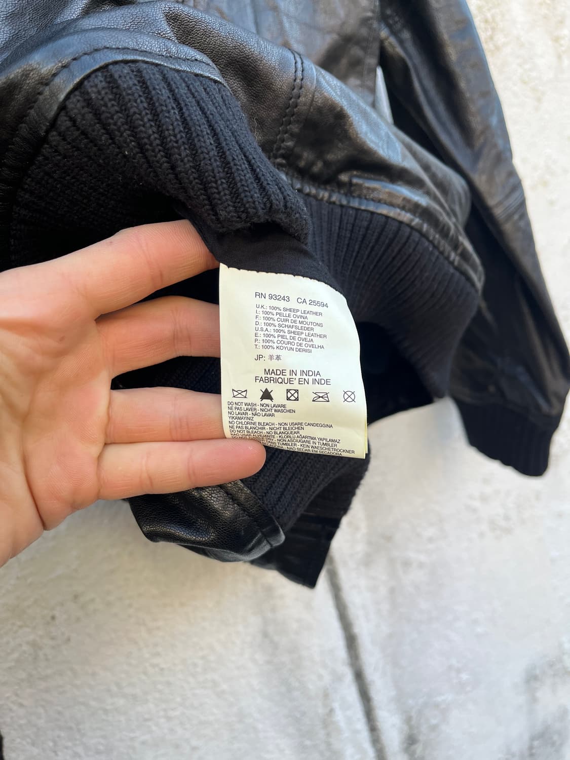 Diesel 디젤 바이커 레더자켓  상품이미지8