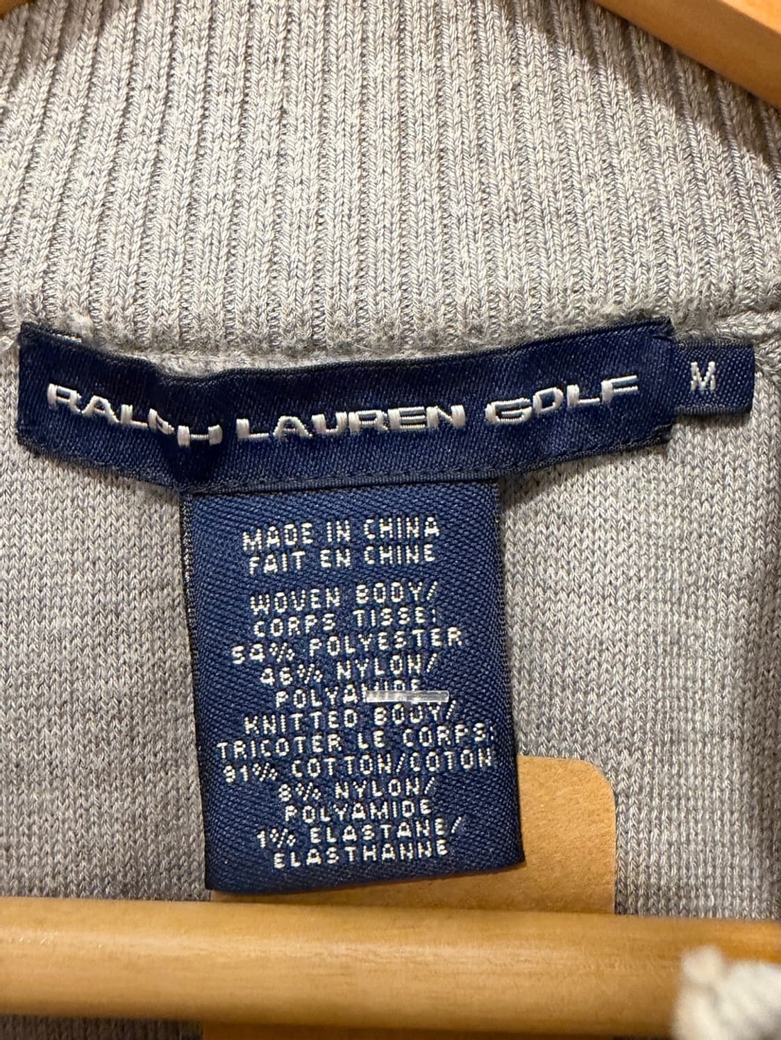 폴로 골프조끼(뒷면 니트재질) 상품이미지4