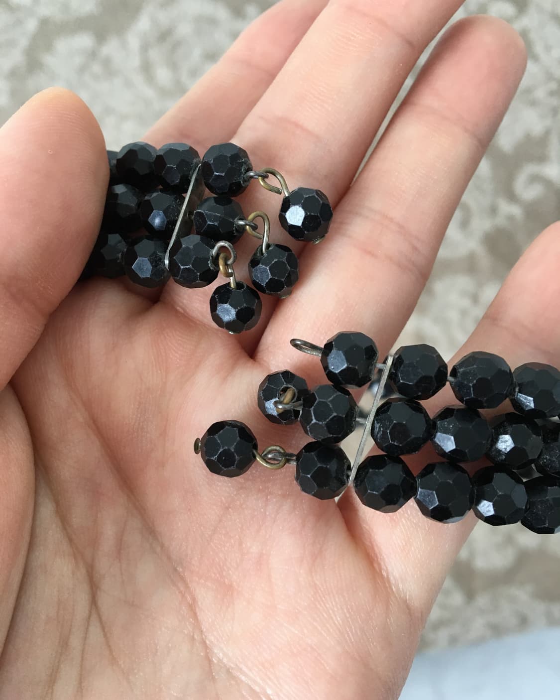 beads layered chocker 상품이미지5