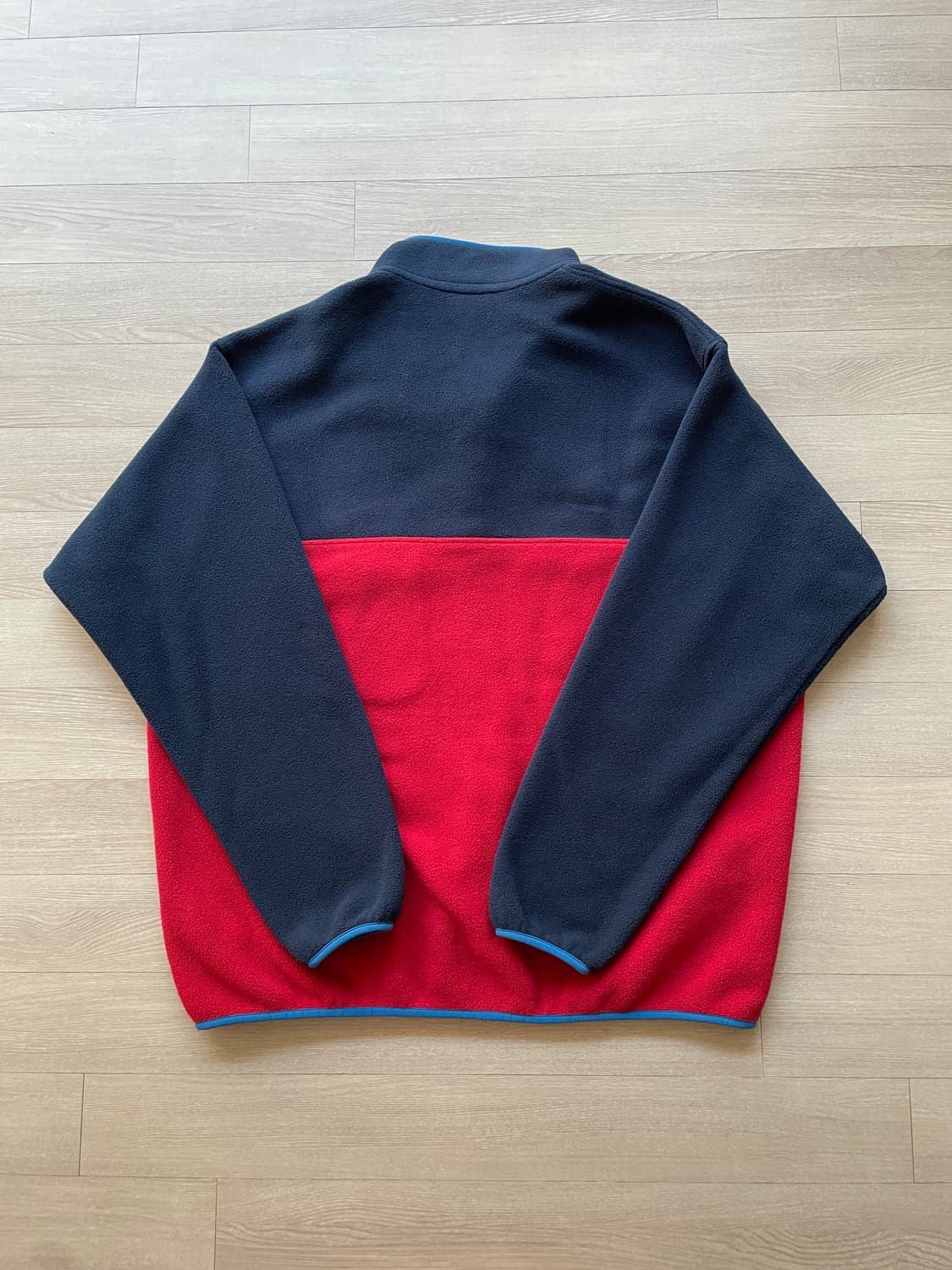 파타고니아 신칠라 레드 블루 플리스 상품이미지2