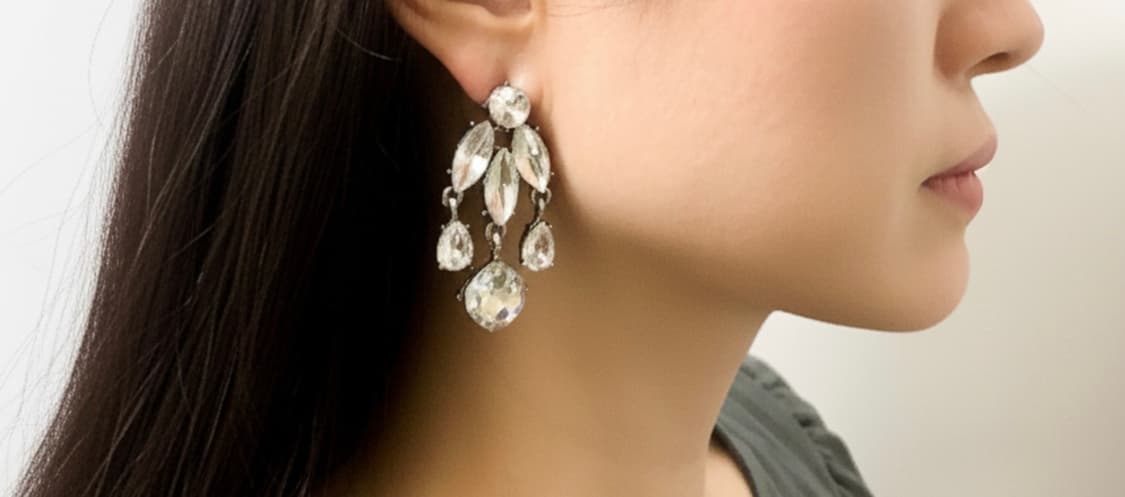 JOLIE by EDWARD SPIERS 크리스털 커스튬 이어링 상품이미지6