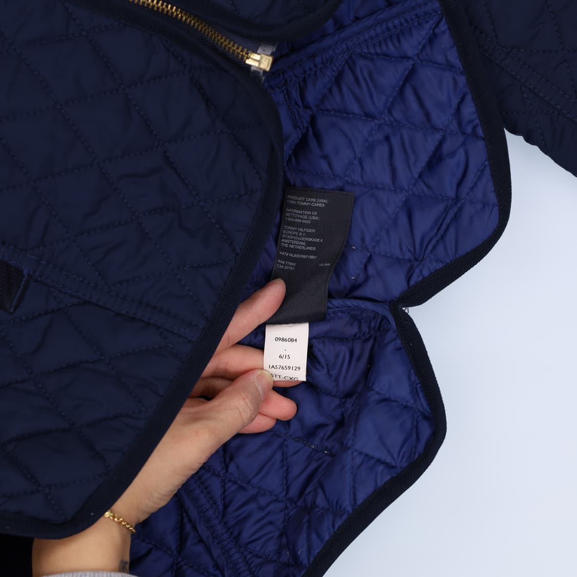 [XS] 타미힐피거 여성 퀄팅 자켓 1205HR1 상품이미지5