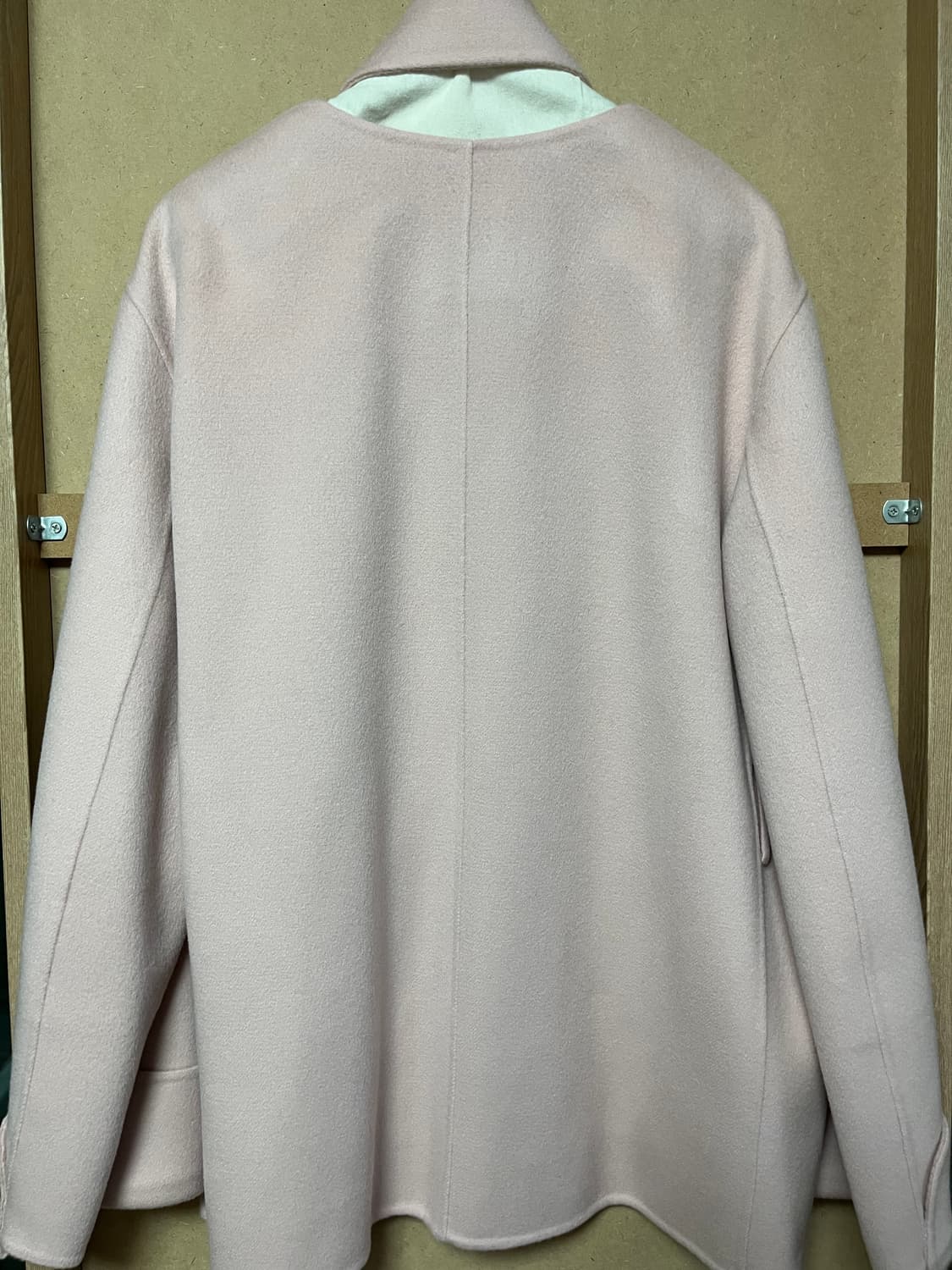 시에sie 24fw 세르 하프벨티드 코트(파우더핑크/미착용 새상품) 상품이미지5