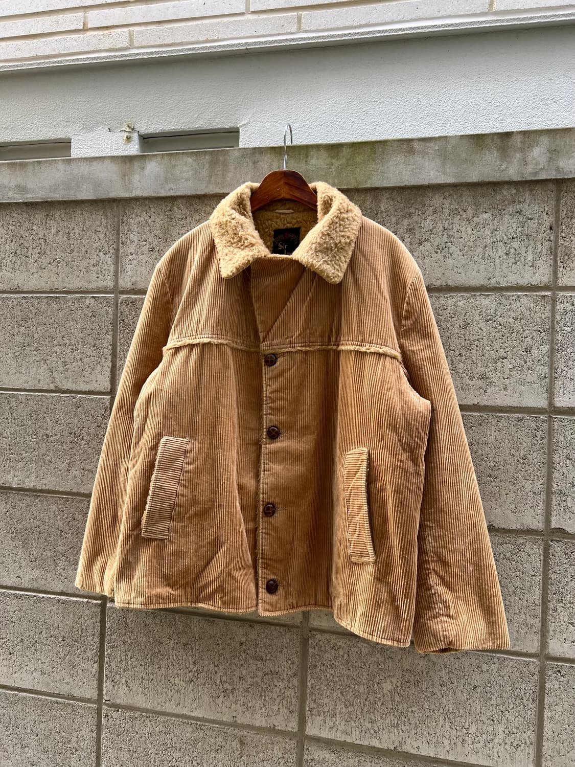 1970s SIR JAC USA CORDUROY 70s 코듀로이쉐르파자켓 상품이미지3