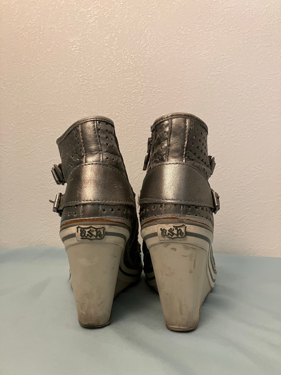 Ash 아쉬 텔마 웨지힐 스니커즈 하이탑 y2k 오네갸루 상품이미지4