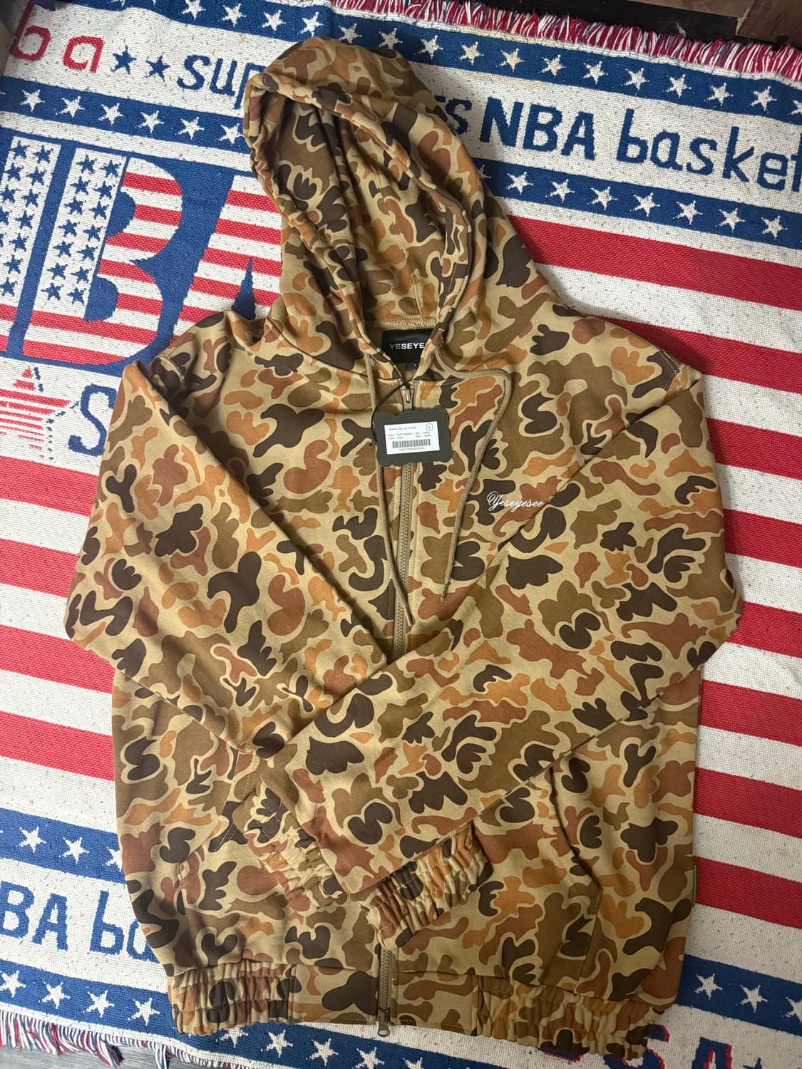 예스아이씨 Roamer Zip up Hoodie Desert 상품이미지2