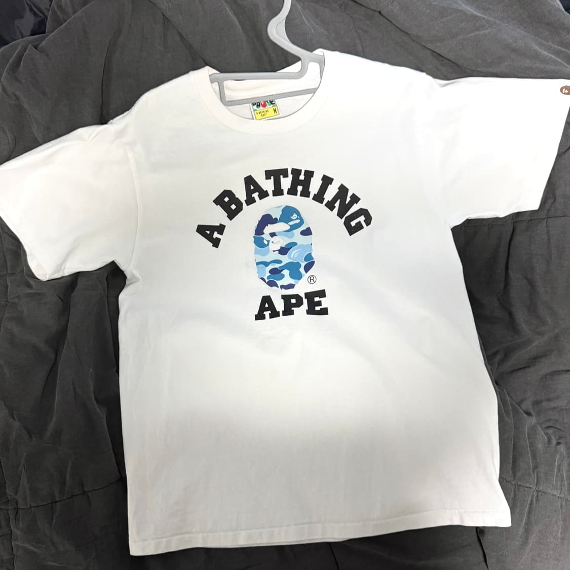 베이프 ABC 카모 컬리지 반팔 티셔츠 M 상품이미지2