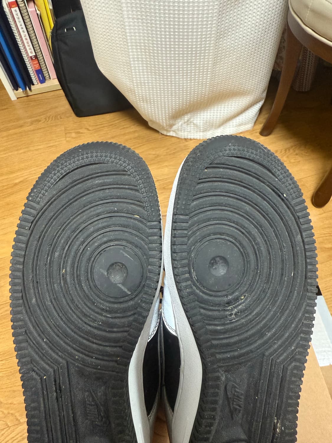 255) 나이키 에어포스1 B 실버스네이크 상품이미지6