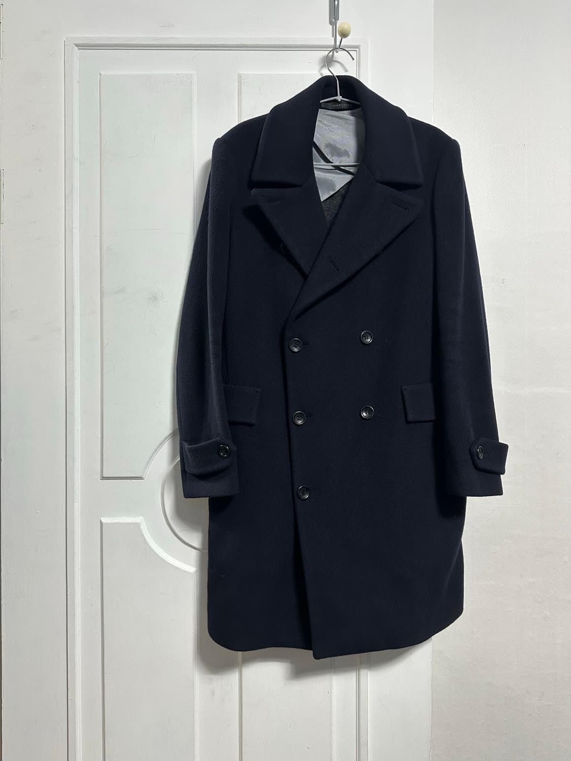 솔리드옴므 울 캐시미어 더블 코트 상품이미지1