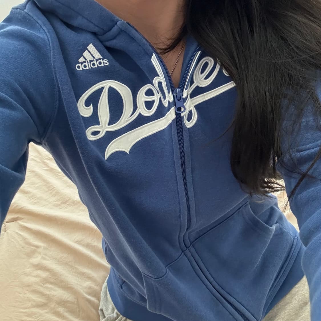 아디다스 다져스 후드집업 상품이미지5