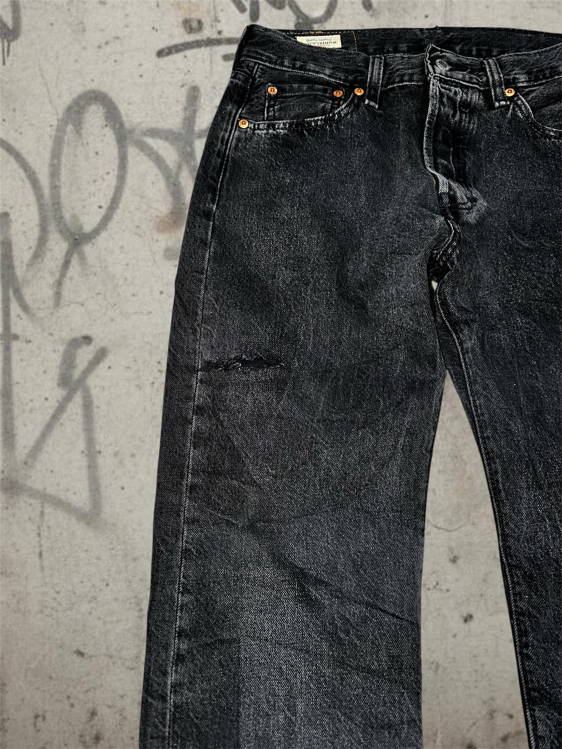 [Levi's] Custom damaged 501 상품이미지4
