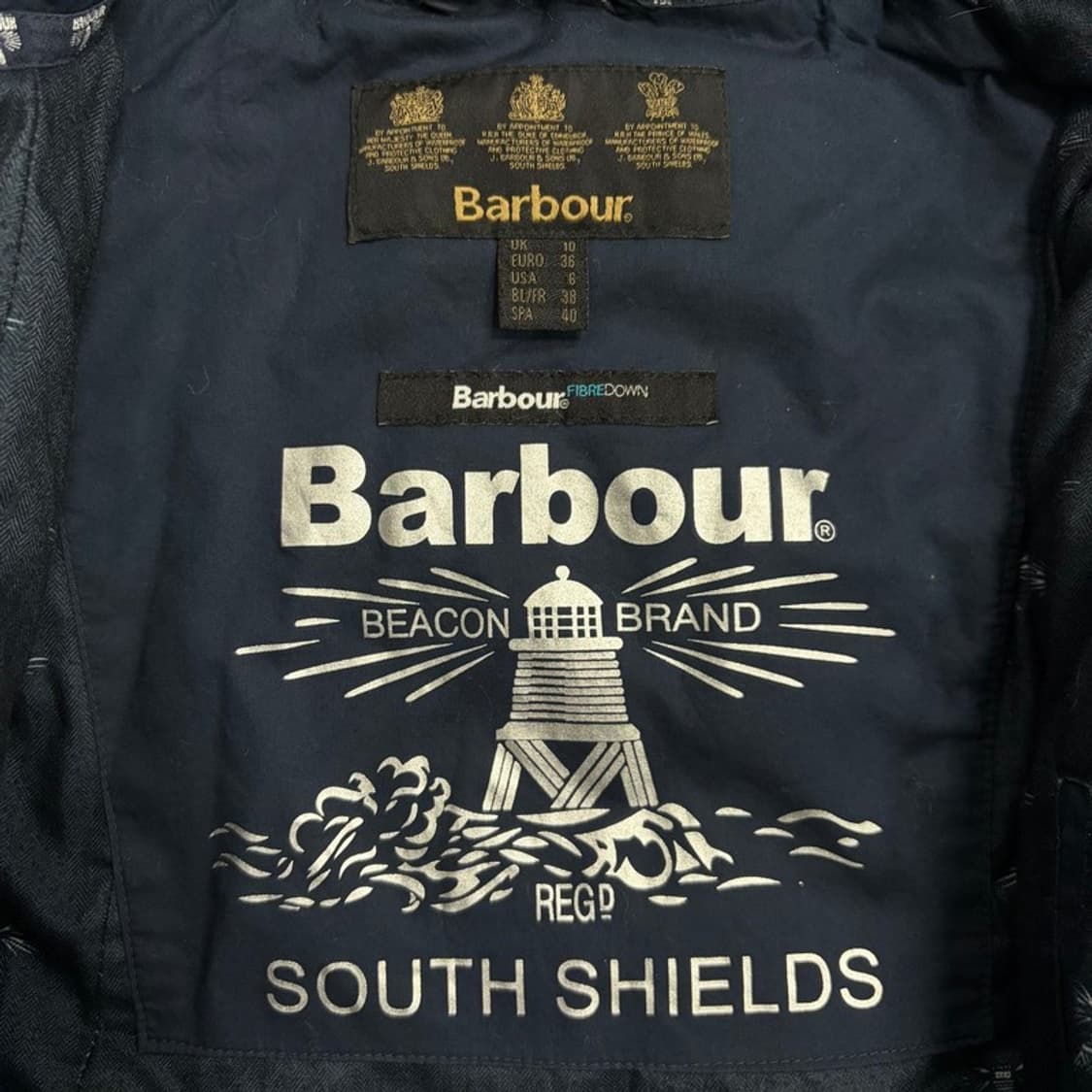 바버 폭스퍼후드 롱패딩 v1551 상품이미지6