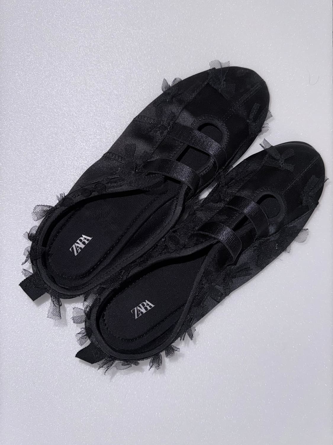 자라 리본 매듭 발레리나슈즈 (플랫슈즈)  상품이미지2