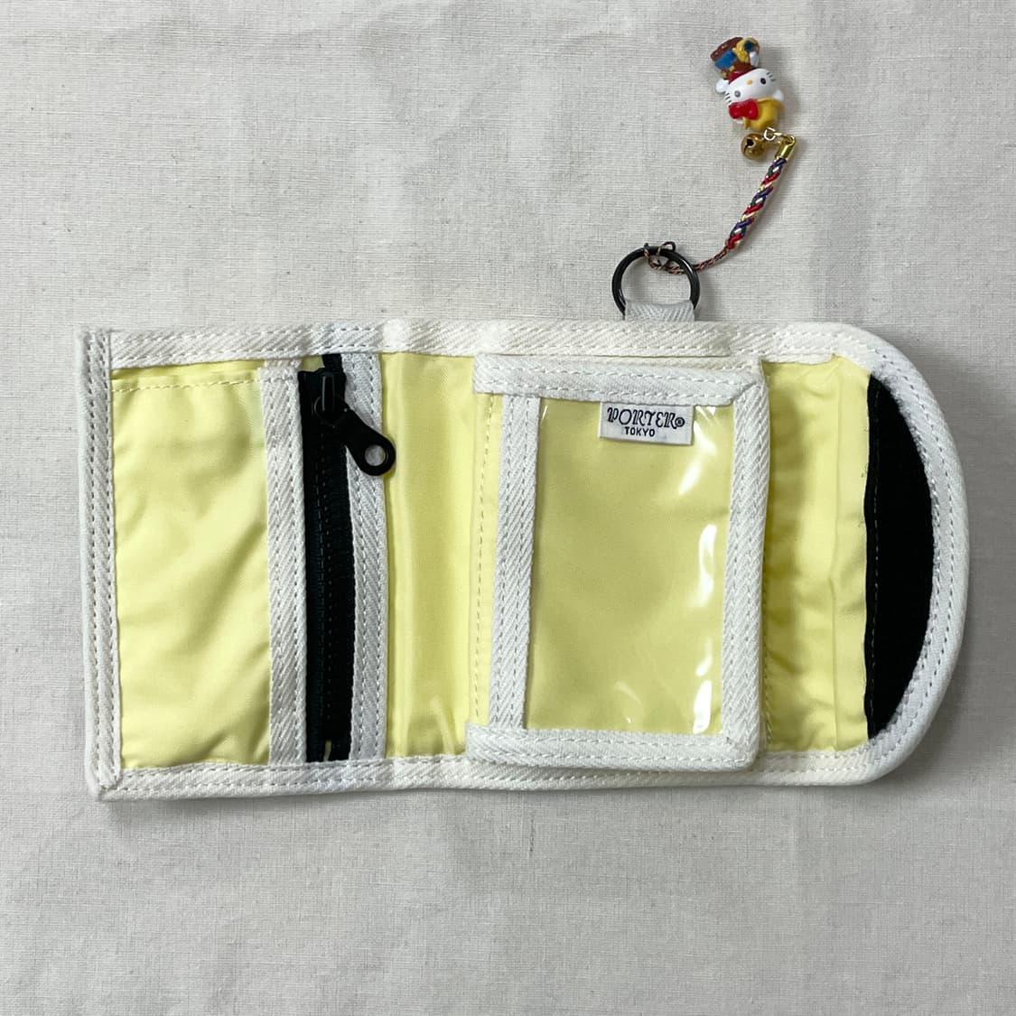 (희귀) 포터x아트모스 깅엄체크 반지갑 상품이미지3