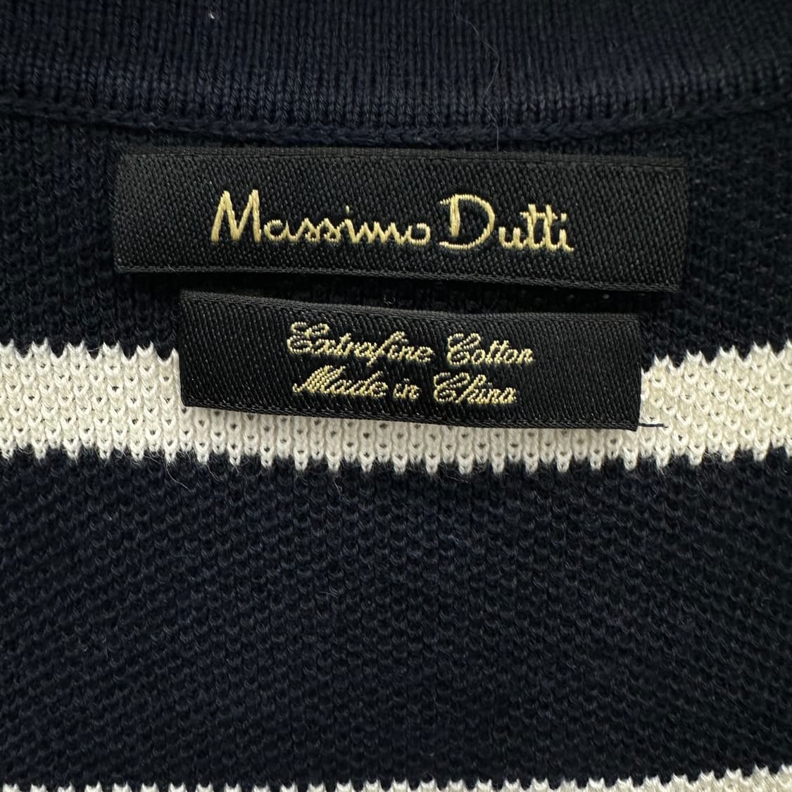 110 마시모두띠 남자 반팔 니트 카라티 상품이미지3