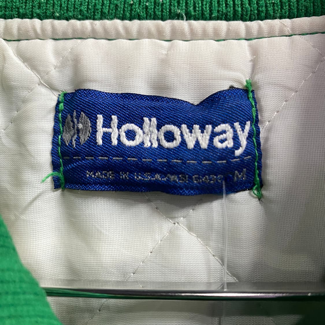 할로웨이 디트로이드 캡 새틴 바시티 자켓 B2805 상품이미지4