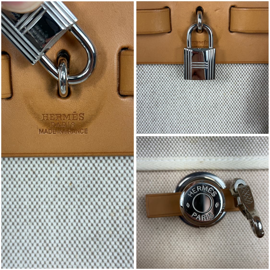 에르메스 에르백39 캔버스 아이보리 숄더백 상품이미지10