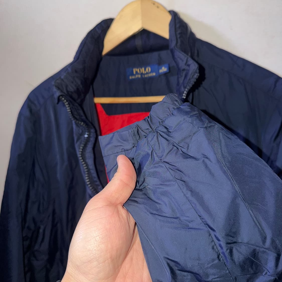폴로 랄프로렌 나일론 블루종 점퍼 M (남성 100-슬림 105) 상품이미지4