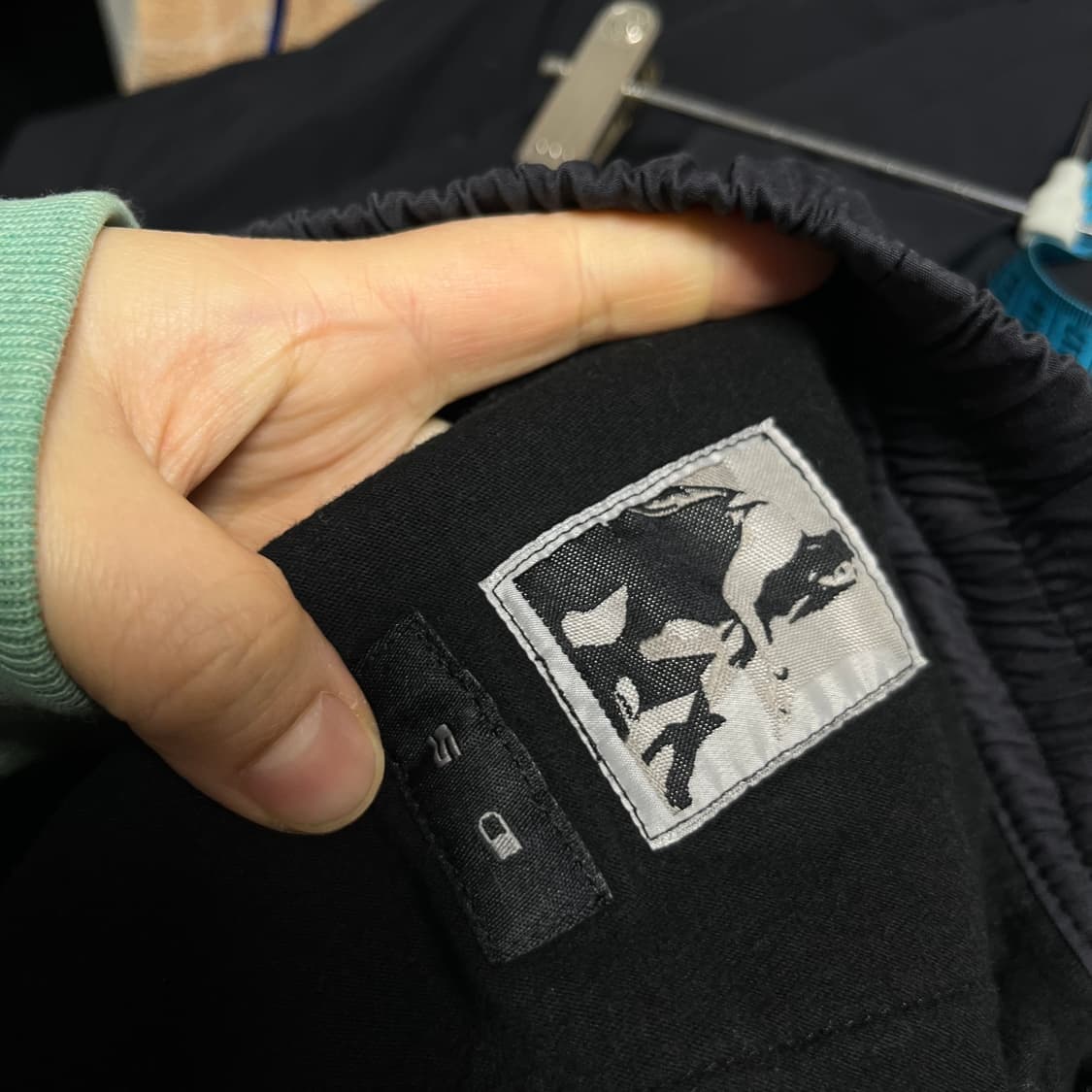 릭오웬스 Rick Owens 배기 조거팬츠 블랙 s 상품이미지3