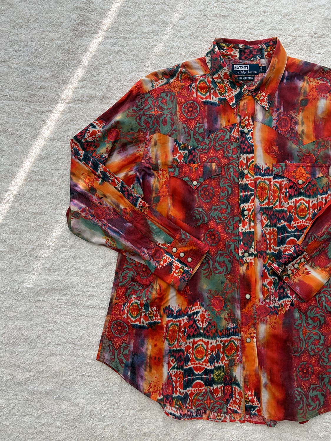 90s 폴로 랄프로렌 웨스턴 셔츠 상품이미지2