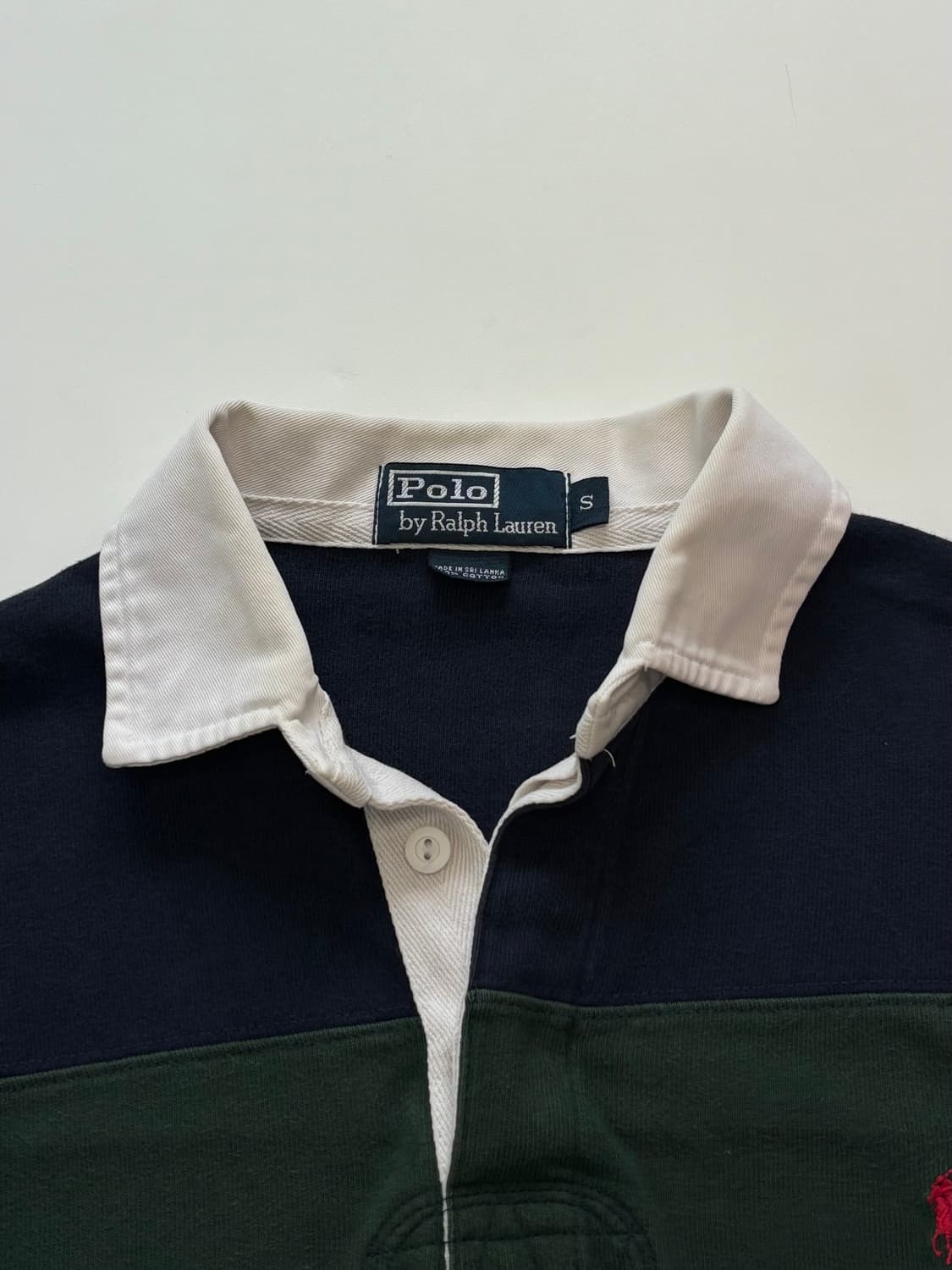 Polo 폴로 랄프로렌 네이비-그린 럭비티  상품이미지5