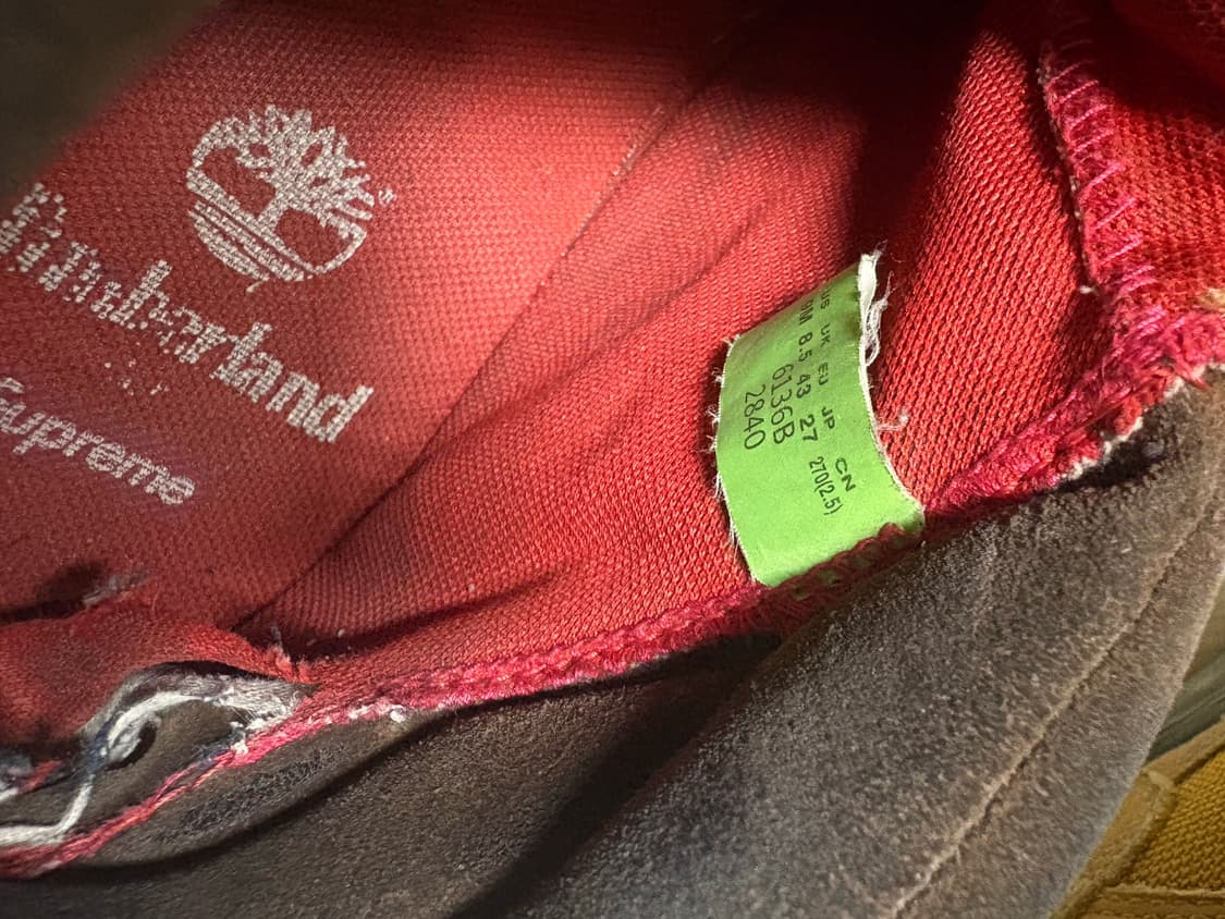 팀버랜드 슈프림 워커 부츠 270 상품이미지7