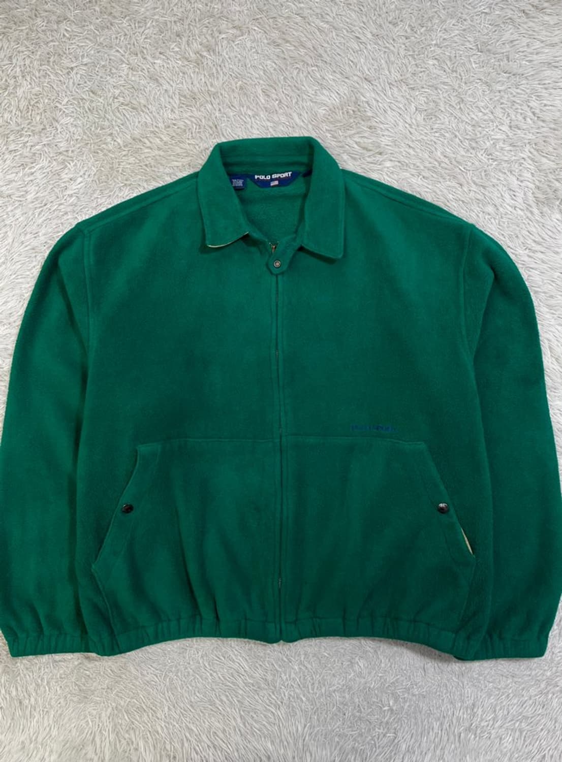 폴로스포츠 올드스쿨 후리스 블루종/#2765 상품이미지1