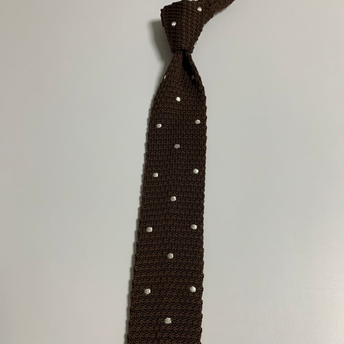 밴디벤디 100폴리에스터 도트 니트타이 슬림넥타이 5cn A+등급 상품이미지7