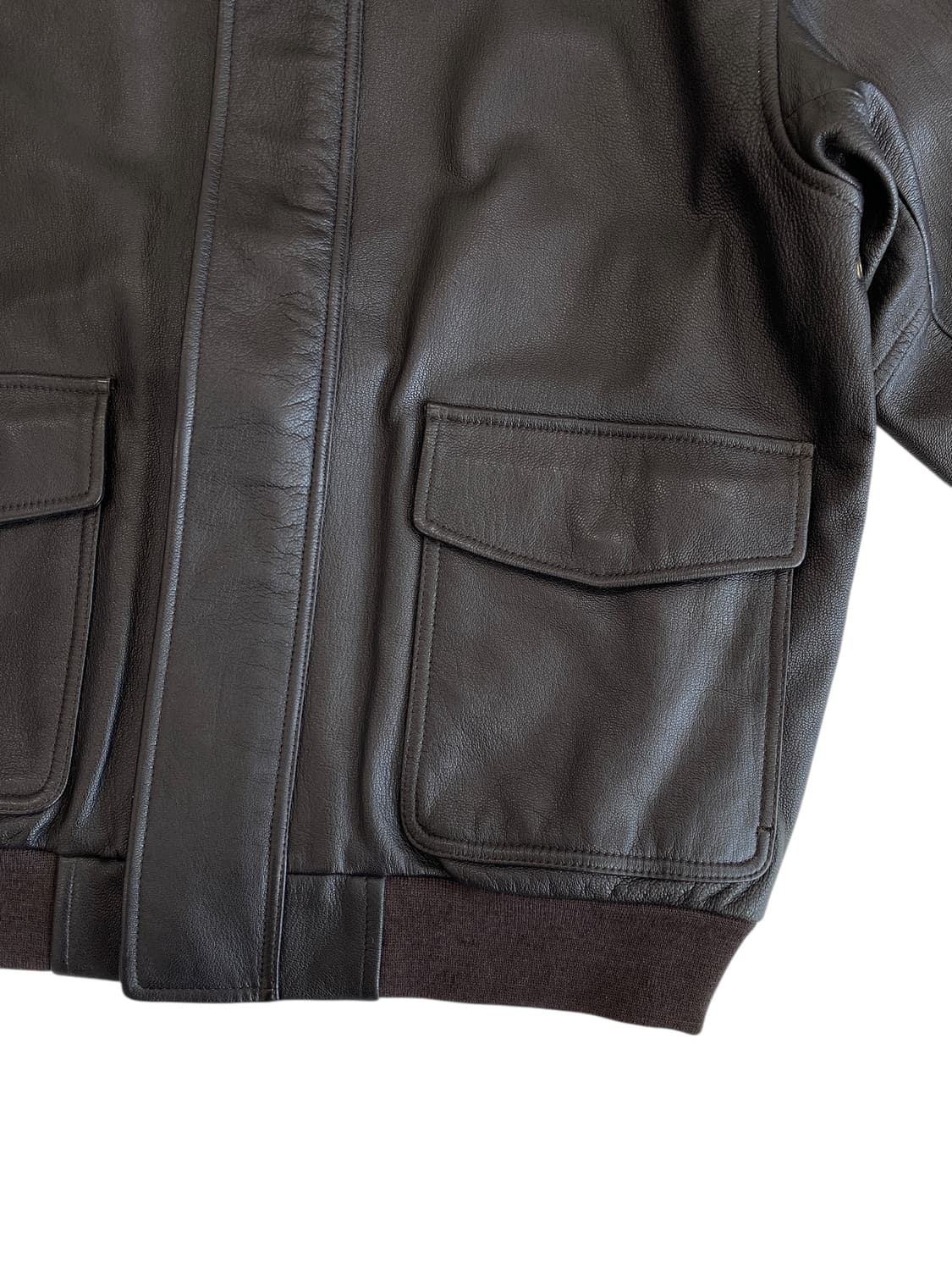 00's 엘엘빈 염소가죽 타입A-2 플라이트 자켓 상품이미지7