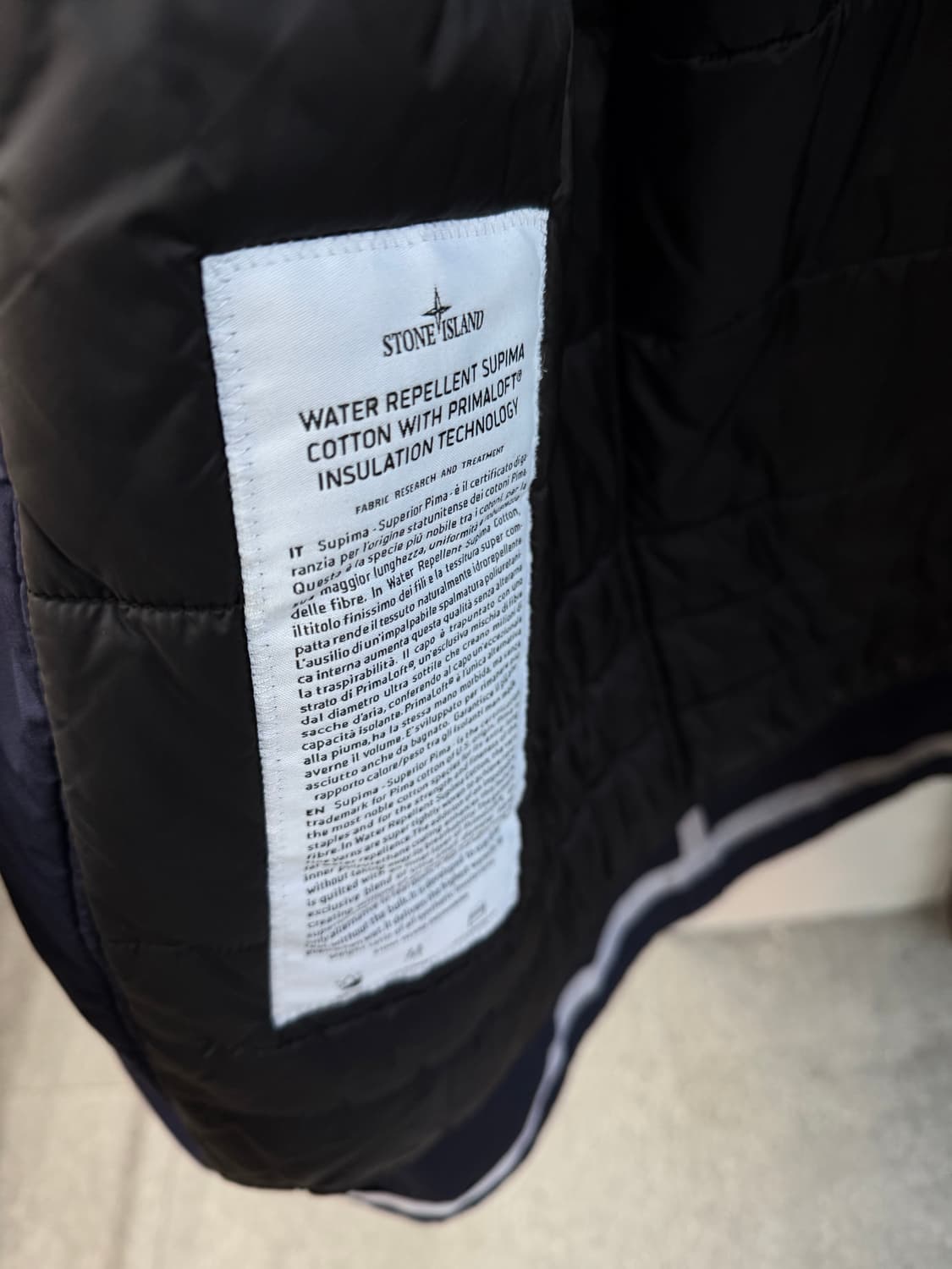 XL/ 스톤아일랜드 프리마로프트 인슐레이션 패딩코트 상품이미지6