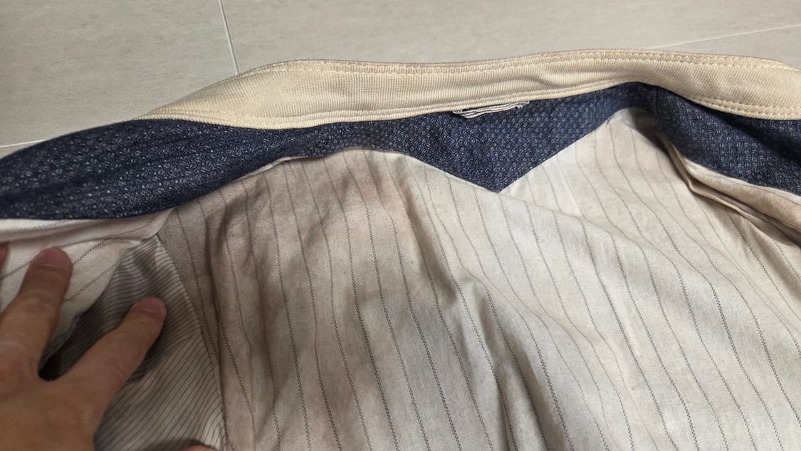 티아이포맨  양가죽 블루종 점퍼  상품이미지5