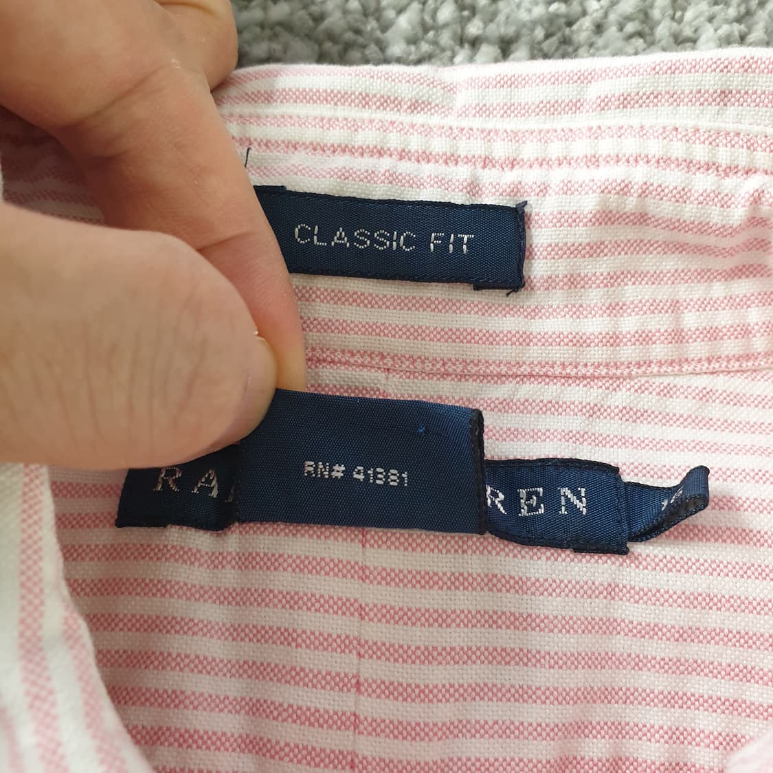 [무료배송] RALPH LAUREN 옥스포드 스트라이프 셔츠 상품이미지6