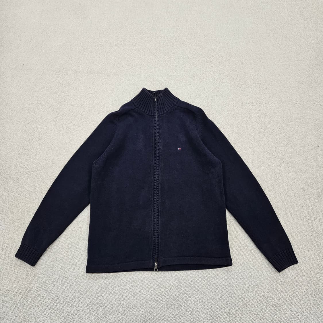 [M] 타미힐피거 스몰로고 투웨이 니트 집업 자켓 1210J1 상품이미지7