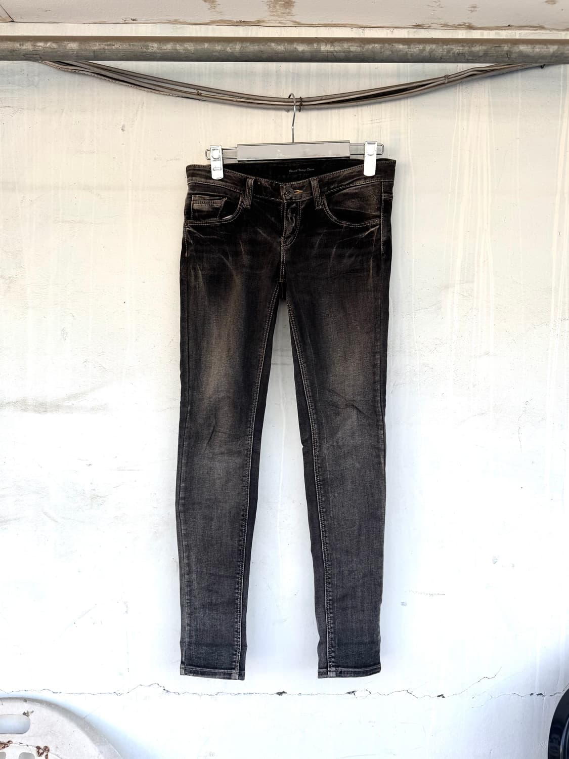 Washed skinny jeans 상품이미지3