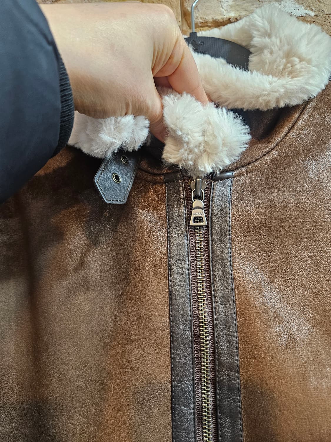 게스진스 무스탕자켓 상품이미지6