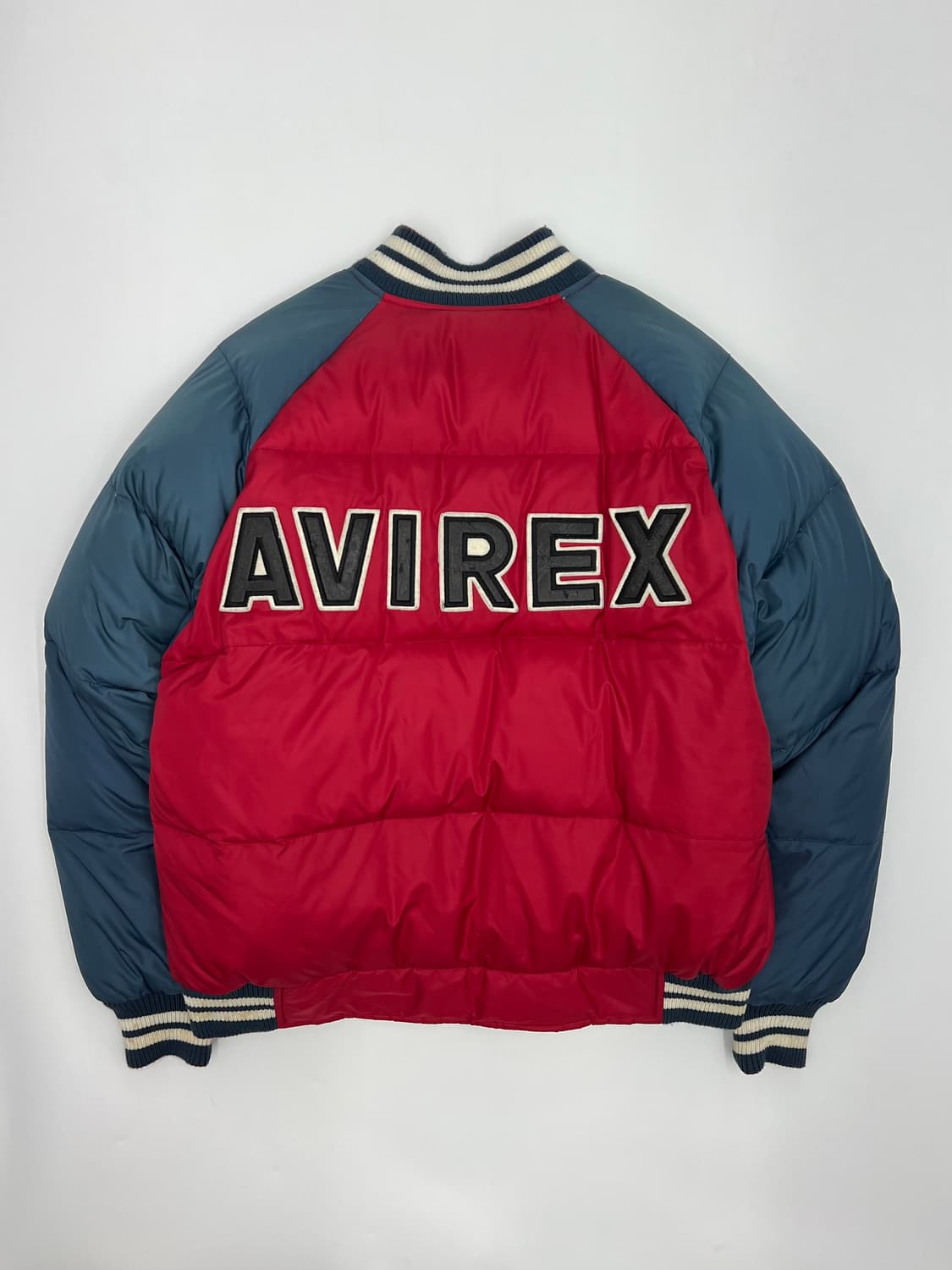 아비렉스 리버시블 빅 로고 패딩 상품이미지1