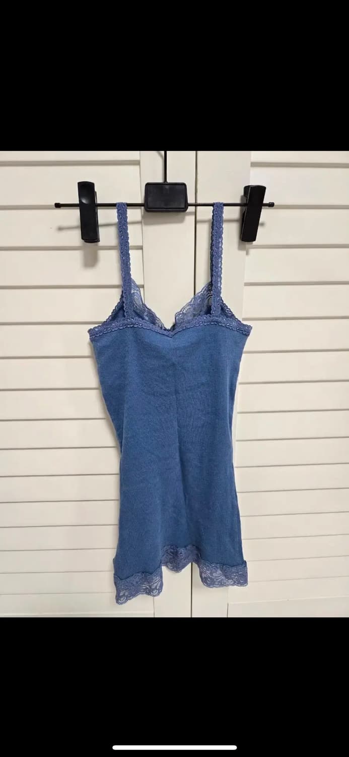 아베크롬비 존예 딱붙 슬리브 블루 상품이미지2