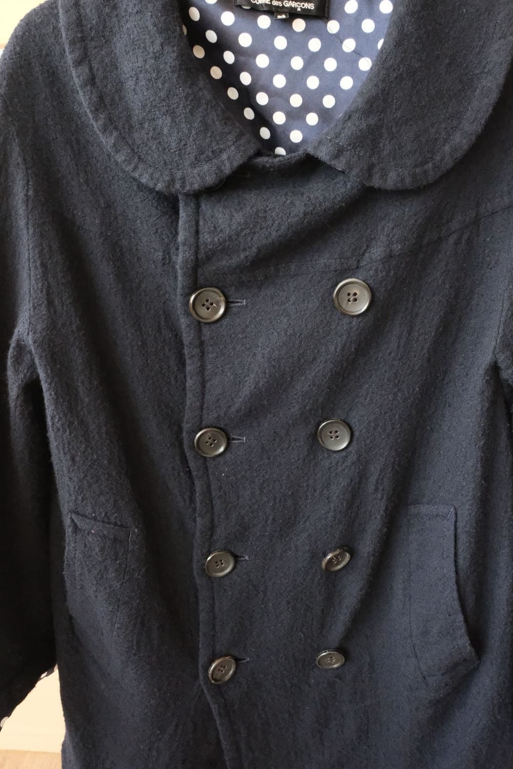  2015 Round Collar Boiled Wool coat 상품이미지4