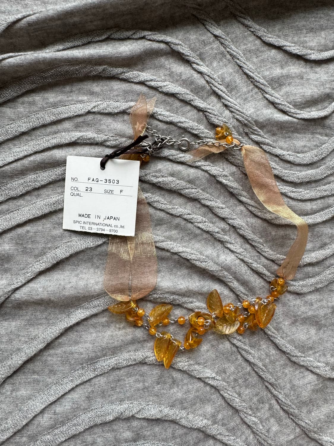 “Tornadomart” flower choker 상품이미지2