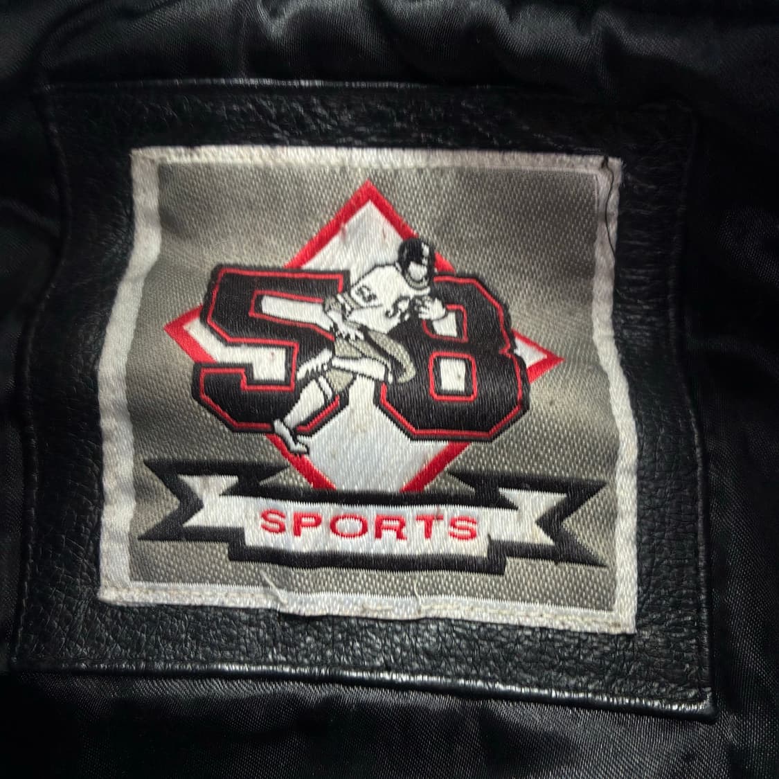 Vintage  NFL 필라델피아 이글스 레더 자켓   상품이미지7