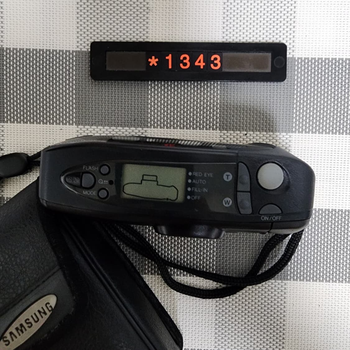 삼성캐녹스 퍼지줌 슬림 필름카메라 파우치포함 상품이미지2