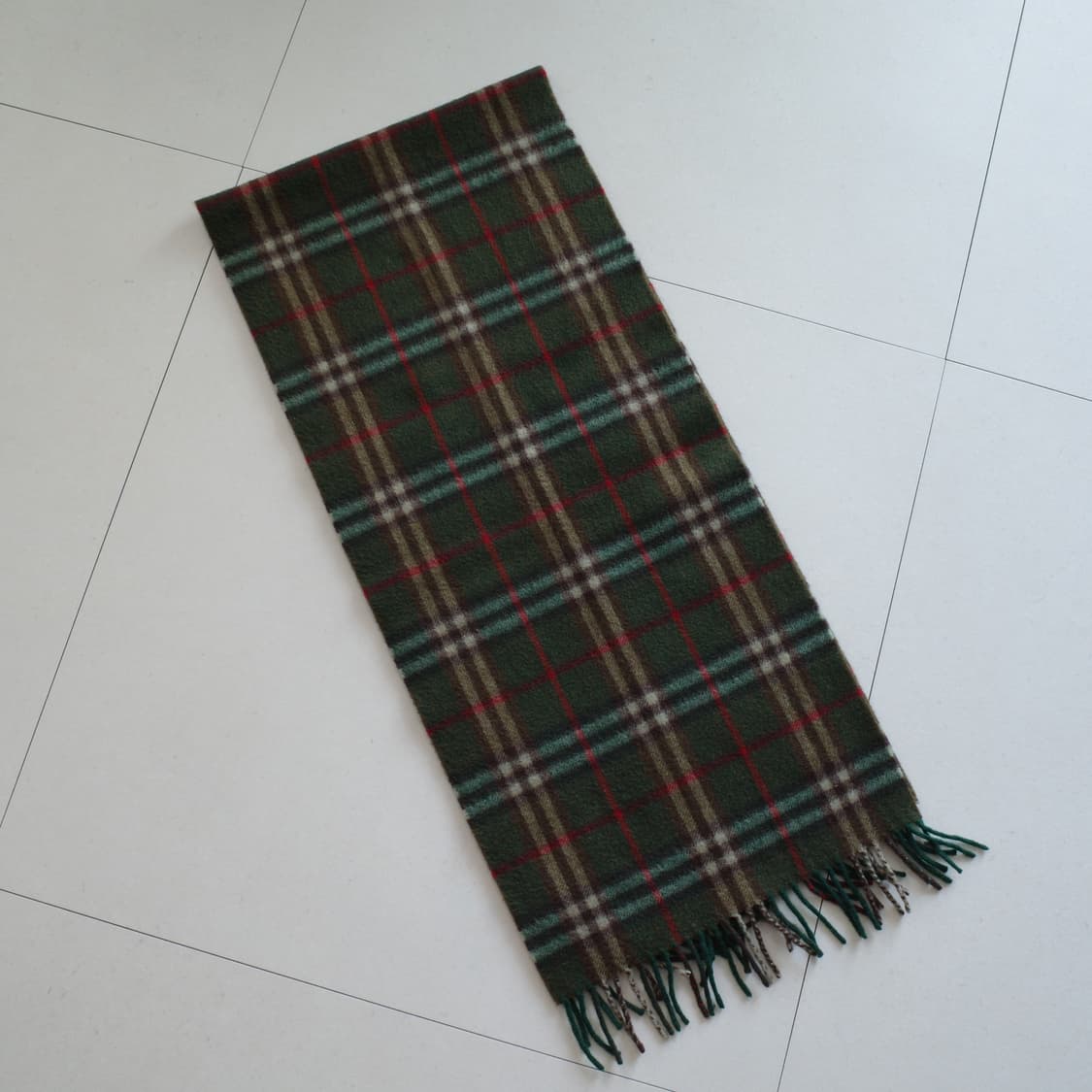 [정품] 버버리 런던 캐시미어 머플러 상품이미지4