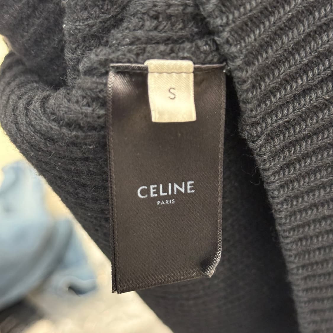 [리오브전포점] 셀린느 리브드 니트 후드 상품이미지5